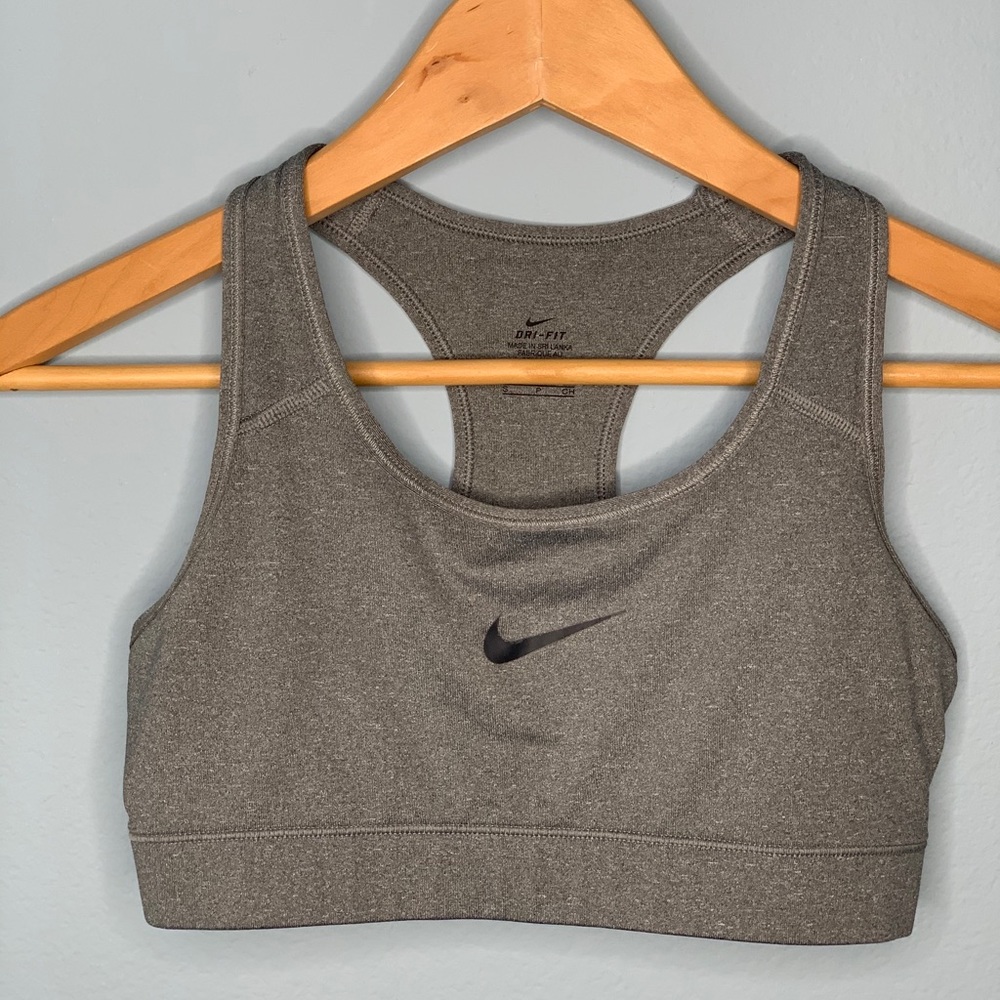 Nike Dri-Fit Gray Sports Bra